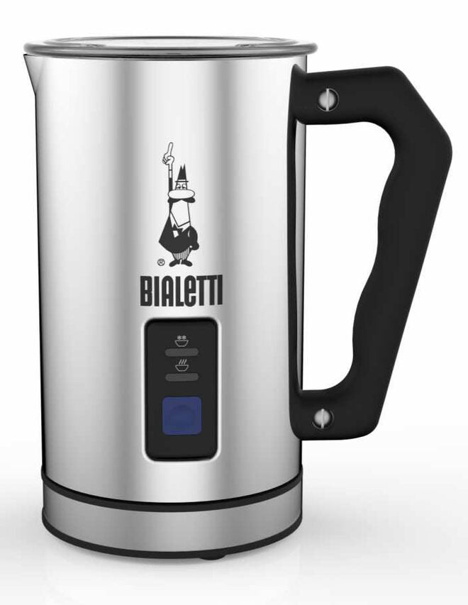 Bialetti MK01 Schiumatore per latte automatico Acciaio inossidabile