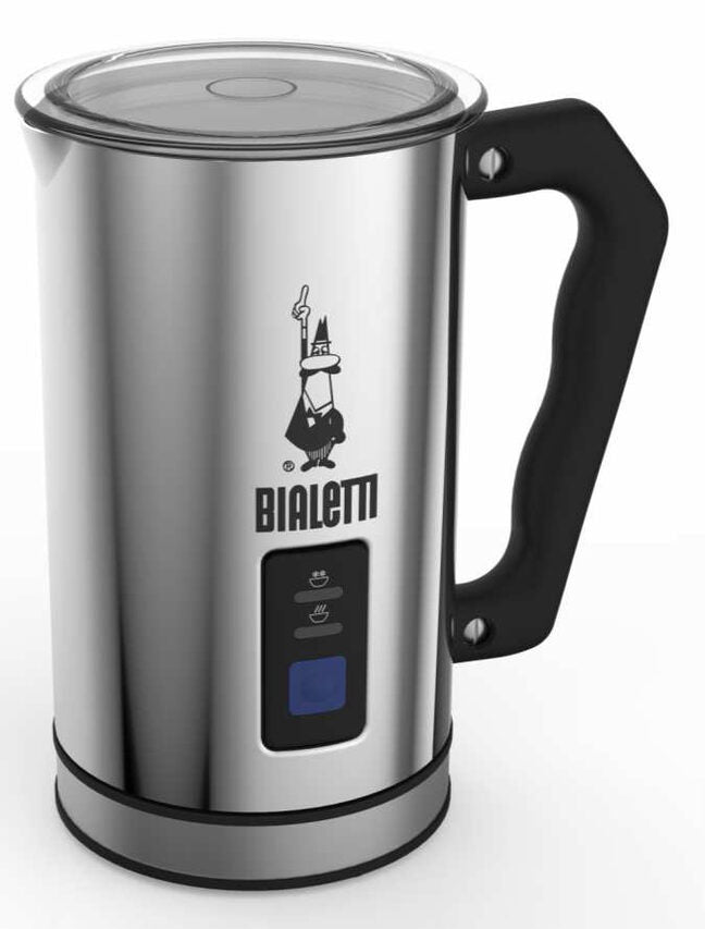 Bialetti MK01 Schiumatore per latte automatico Acciaio inossidabile