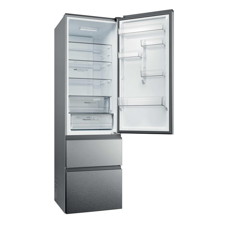 Haier 3D 60 Serie 3 HTR3620CNMG Libera installazione 414 L Argento