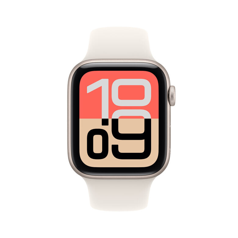 Apple Watch SE (3nd generation) SE 3 GPS 44mm Cassa Alluminio Galassia con Sport Band Galassia - S/M