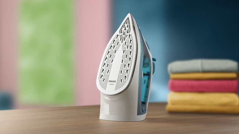 Philips Serie 2000 DST2020/90 ferro da stiro Ferro a vapore Piastra in Ceramica 2000 W Colore acqua