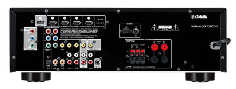 Yamaha YHT-2910 sistema home cinema 5.1 canali 600 W Nero