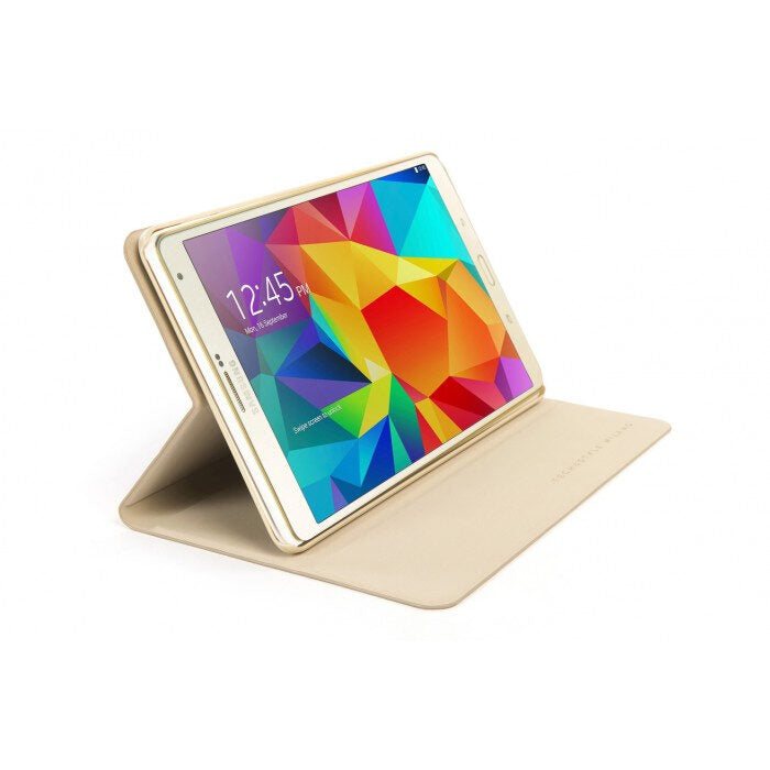 Tucano TAB-RSS8-GL custodia per tablet 21,3 cm (8.4") Custodia a libro Oro