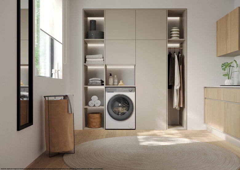 Haier HW100-B14367U1 X Serie 7 Lavatrice A Libera Installazione 10 Kg, 1400 Giri, Classe A, Bianco