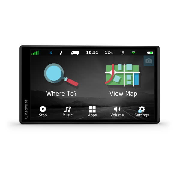 Garmin dēzl LGV500 navigatore Fisso 14 cm (5.5") TFT Touch screen 150,5 g Nero