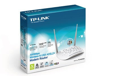 TP-LINK TD-W8968 router wireless Fast Ethernet Bianco
