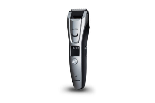Panasonic ER-GB80, Regolabarba e tagliacapelli, 3 pettini accessori, Tagliabasette, Lavabile, Silver