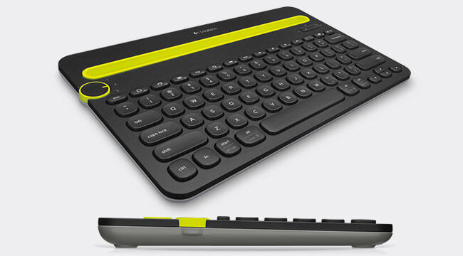 Logitech K480 Nero, Verde Bluetooth QZERTY Italiano
