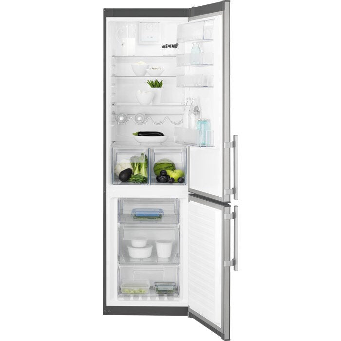 Electrolux RN3853MOX frigorifero con congelatore Libera installazione 357 L Acciaio inossidabile