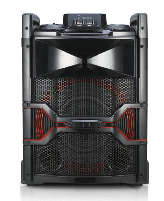 LG OM5540 set audio da casa Mini impianto audio domestico 330 W Nero, Rosso
