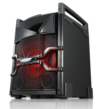 LG OM5540 set audio da casa Mini impianto audio domestico 330 W Nero, Rosso