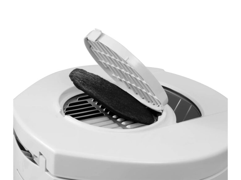 De’Longhi F26237.W1 Singolo Indipendente 1800 W Friggitrice Argento, Bianco