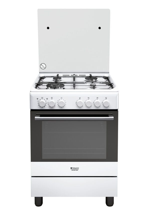 Hotpoint H6TMH2AF (W) IT cucina Piano cottura Gas Bianco A