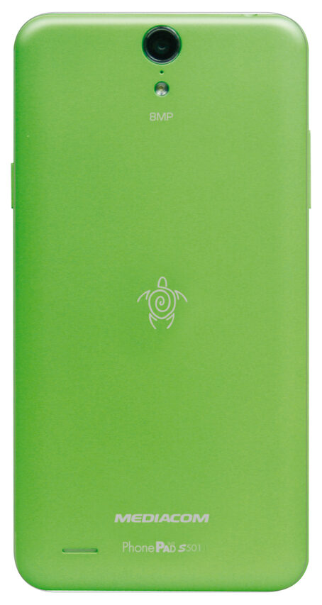 Mediacom PhonePad Duo S501 12,7 cm (5") Doppia SIM Android 4.4 3G 1 GB 8 GB 2250 mAh Verde