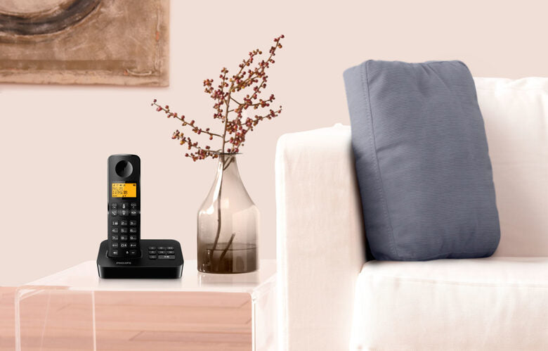 Philips Telefono cordless con segreteria D2151B/23