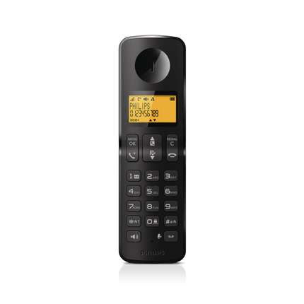 Philips Telefono cordless con segreteria D2151B/23