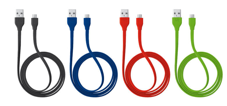 Urban Revolt 20138 cavo USB 1 m USB 2.0 Micro-USB A USB A Verde
