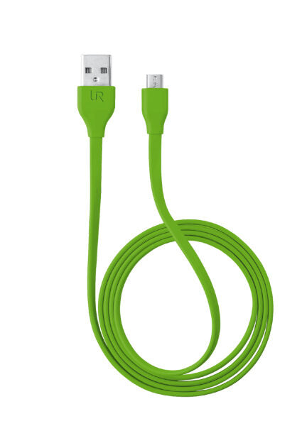 Urban Revolt 20138 cavo USB 1 m USB 2.0 Micro-USB A USB A Verde