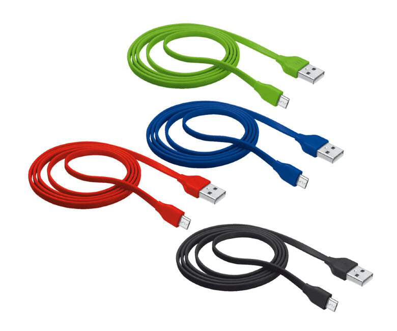 Urban Revolt 20136 cavo USB 1 m USB 2.0 Micro-USB A USB A Blu