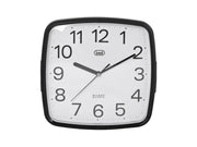Trevi OM 3305 Orologio da parete meccanico Quadrato Nero