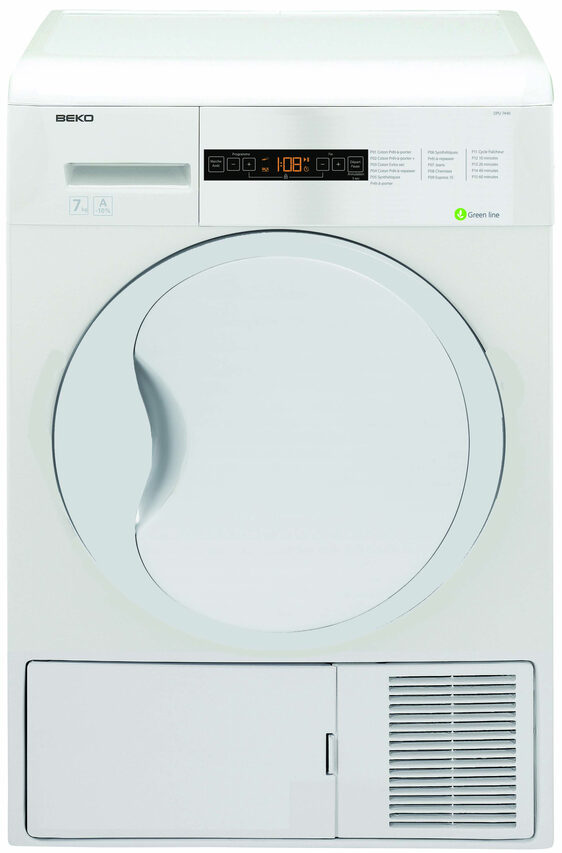 Beko DPU7440 asciugatrice Libera installazione Caricamento frontale 7 kg A+ Bianco