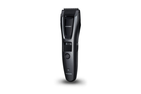 Panasonic ER-GB60, Regolabarba e tagliacapelli, 2 pettini accessori, Lavabile, Nero