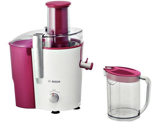 Bosch MES25C0 spremiagrumi Centrifuga spremiagrumi 700 W Ciliegio, Trasparente, Bianco