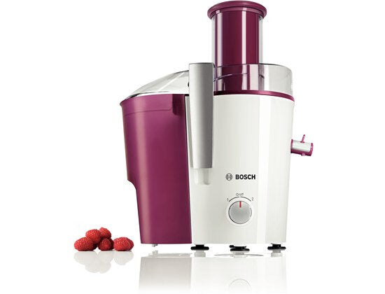 Bosch MES25C0 spremiagrumi Centrifuga spremiagrumi 700 W Ciliegio, Trasparente, Bianco