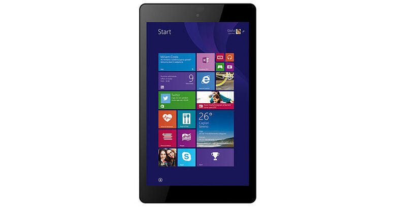 Mediacom SmartPad 8.0 HD iPro W810 3G 16 GB 20,3 cm (8") Intel Atom® 1 GB Windows 8.1 Nero