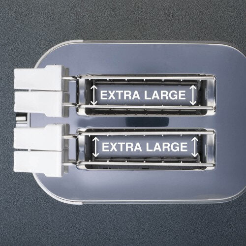 Imetec TS 600 2 fetta/e 600 W Argento, Bianco