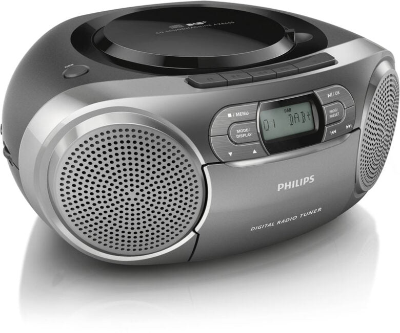 Philips AZB600/12 impianto stereo portatile Digitale 2 W Grigio