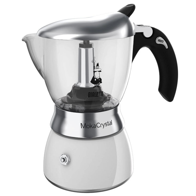 Bialetti Moka crystal Bianco