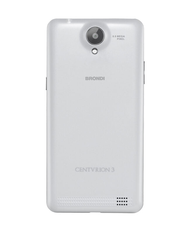 Brondi Centurion 3 12,7 cm (5") Doppia SIM Android 4.4.2 3G Micro-USB 0,5 GB 4 GB 1600 mAh Bianco