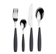 Foppapedretti 9901343186 set di posate 24 pz Nero