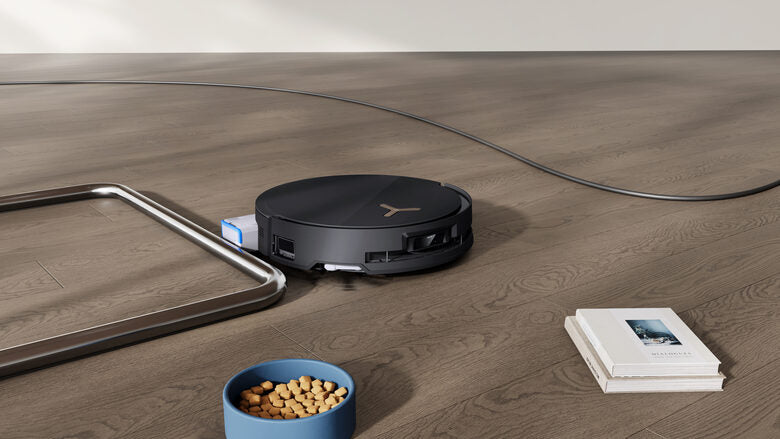 Ecovacs Deebot X8 Pro Omni 0,22 L Robot Aspirapolvere  Sacchetto per la polvere Nero