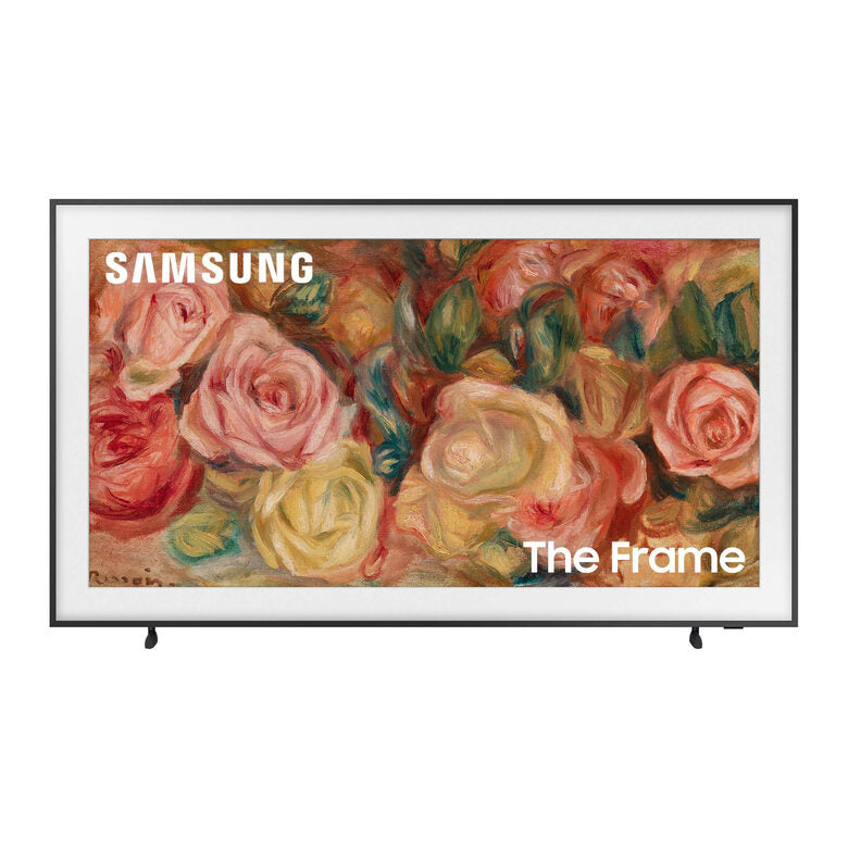 Samsung QE75LS03DAUXZT Televisione Smart TV 75 Pollici Qled 4K The Frame Black Matte Display Processore Quantum 4K Modern Frame Design Dolby Atmos