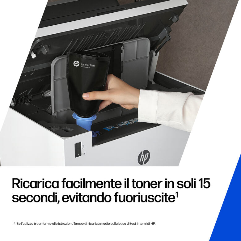 HP Kit ricarica toner nero originale LaserJet Tank 153X