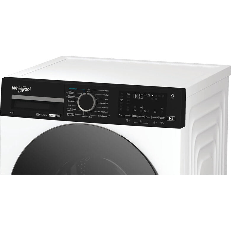 Whirlpool Lavatrice smart connessa con WiFi - WPM 911W ADS IT - SenseWash