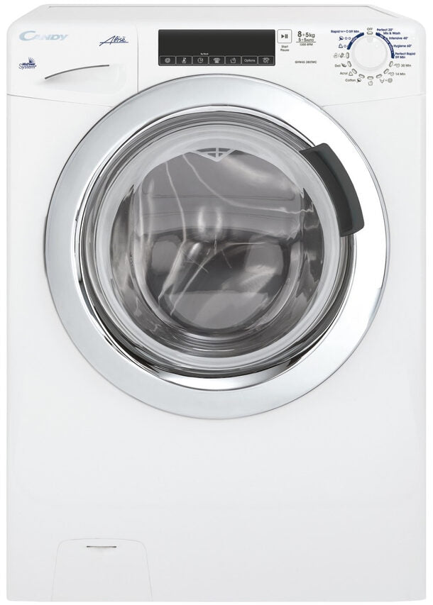 Candy GVW45 385 TWC-S lavasciuga Libera installazione Caricamento frontale Bianco