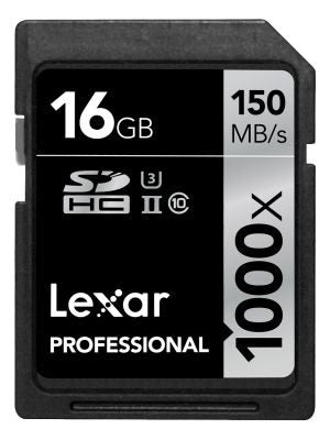 Lexar 16GB SDHC UHS-2 memoria flash Classe 10