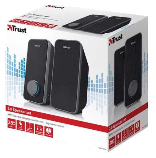 Trust 20179 altoparlante Nero Cablato 14 W