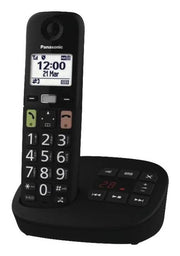 Panasonic KX-TGU130EXB telefono Telefono analogico/DECT Nero