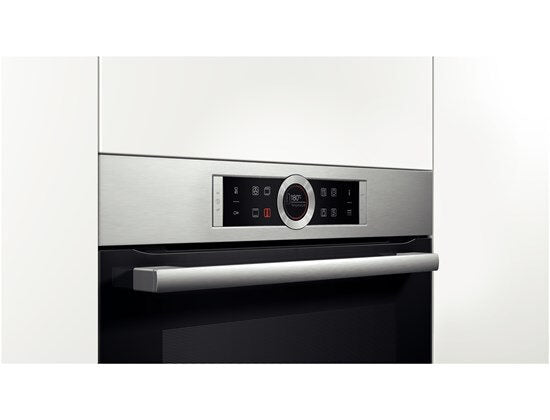 Bosch HBG675BS1 Forno a Incasso 71 L A+ Nero, Acciaio inossidabile
