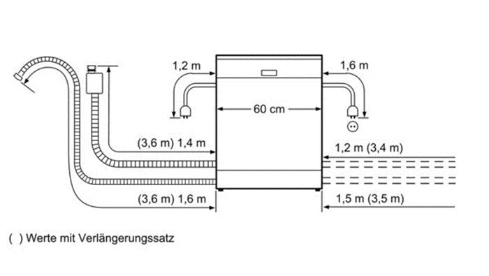 Siemens SN66P092EU lavastoviglie A scomparsa totale 14 coperti