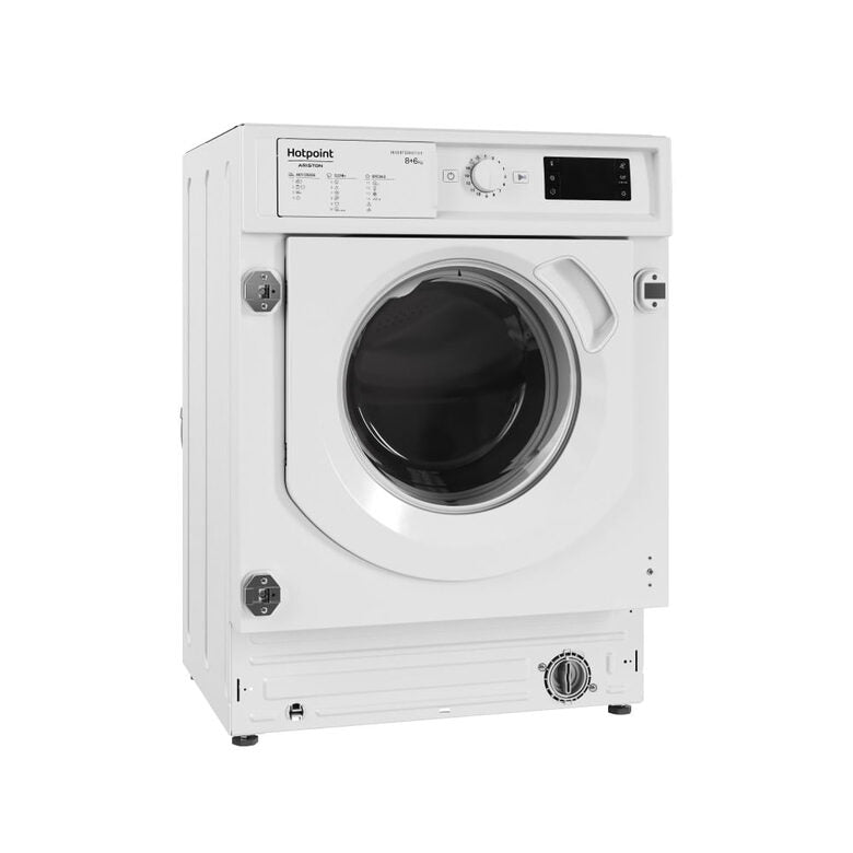 Hotpoint BI WDHG 861484 EU lavasciuga Da incasso Caricamento frontale Bianco D
