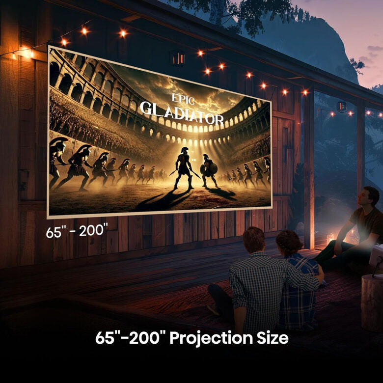 Hisense Videoproiettore Laser M2 PRO 4K UHD fino 200", Silver