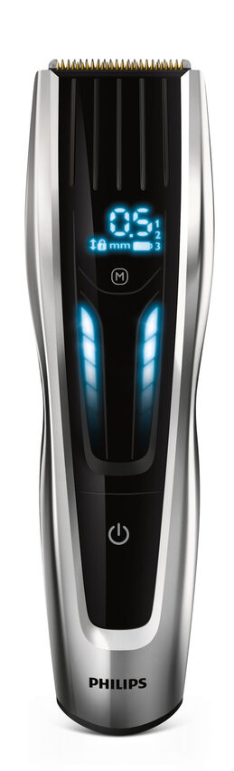 Philips HAIRCLIPPER Series 9000 Regolacapelli con pettini motorizzati e lame in titanio