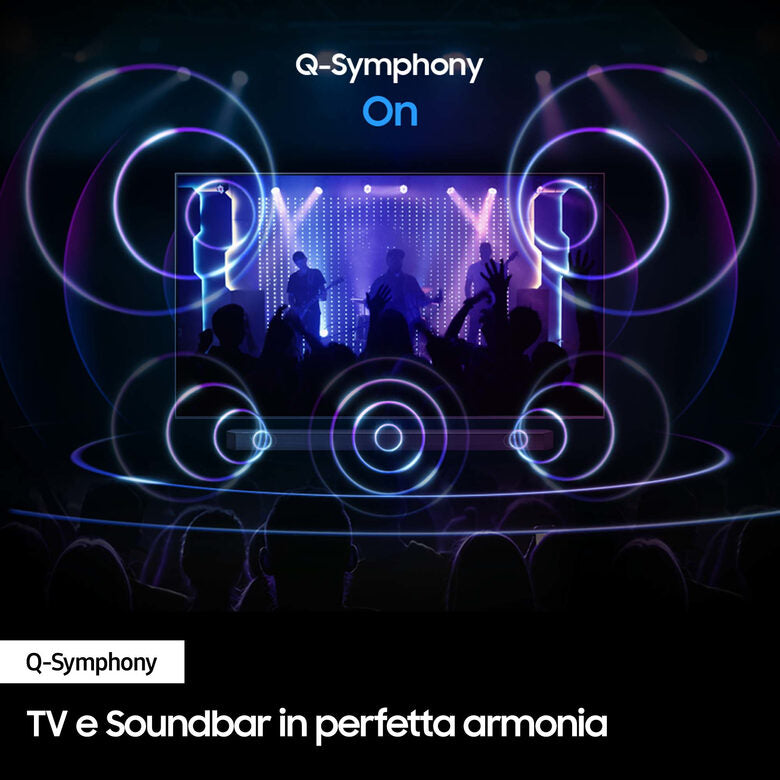 Samsung Soundbar HW-Q930D/ZF Serie Q, 17 Speaker, Wireless Dolby Atmos, Audio a 9.1.4 Canali, Q-Simphony, Alexa integrato e compatibile con Google Assistant, Titan Black