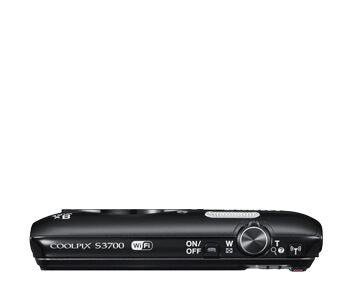Nikon COOLPIX S3700 1/2.3" Fotocamera compatta 20,1 MP CCD 5152 x 3864 Pixel Nero