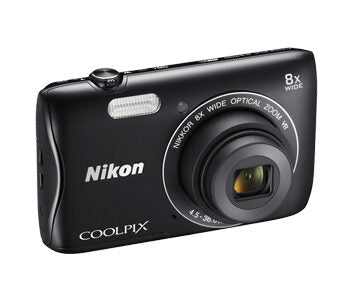 Nikon COOLPIX S3700 1/2.3" Fotocamera compatta 20,1 MP CCD 5152 x 3864 Pixel Nero